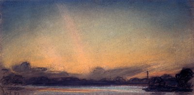 Sonnenuntergang, 4. September 1885 von William Ascroft